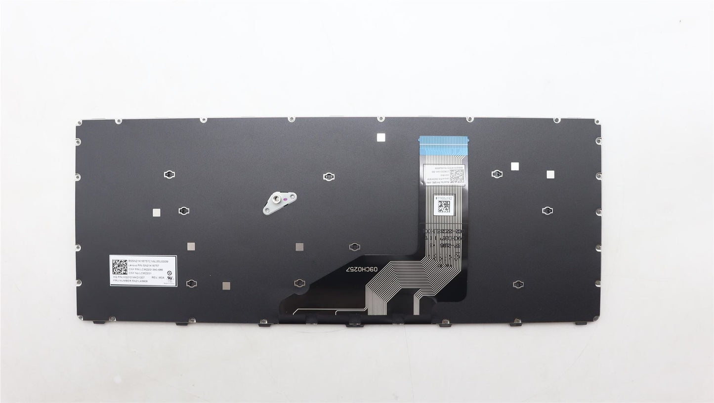 Lenovo 100e Gen4 Keyboard Arabic Grey Backlit 5N21L43909