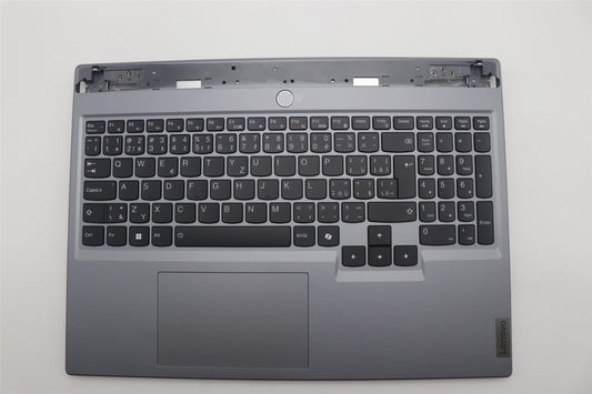 Lenovo Legion 5 16IRX9 Palmrest Cover Touchpad Keyboard Grey 5CB1P55661