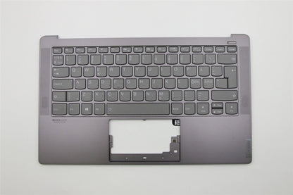 Lenovo Yoga S940-14IWL Palmrest Cover Keyboard Nordic Grey 5CB0U42509