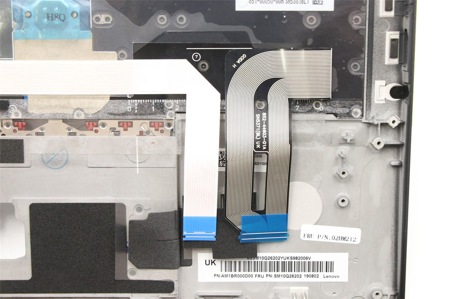 Lenovo MECH_ASM Ccov,FRA/ENG,BLKBD,BK,LTN 02HM212