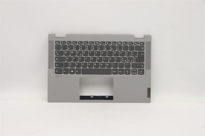 Lenovo Flex 5-14ITL05 Keyboard Palmrest Top Cover Italian Grey 5CB0Y85334