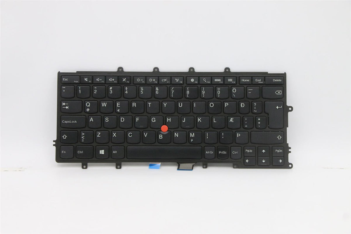 Genuine Lenovo ThinkPad X240 X250 Keyboard Icelandic Black 04Y0916