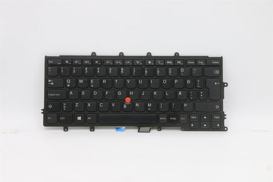 Genuine Lenovo ThinkPad X240 X250 Keyboard Icelandic Black 04Y0916