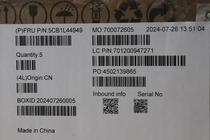 Lenovo Upper Case ASM_ARA WT 82XK 5CB1L44949