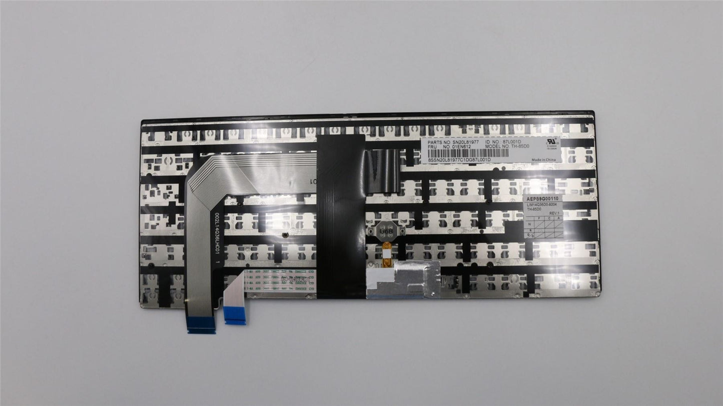 Lenovo ThinkPad T470s 13 2 Keyboard German Black 01EN612