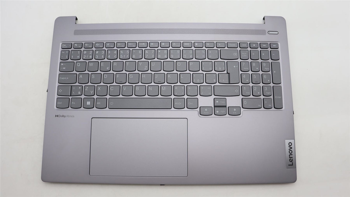 Lenovo IdeaPad 5 16APH8 Palmrest Cover Touchpad Keyboard Arctic Grey 5CB1L79654