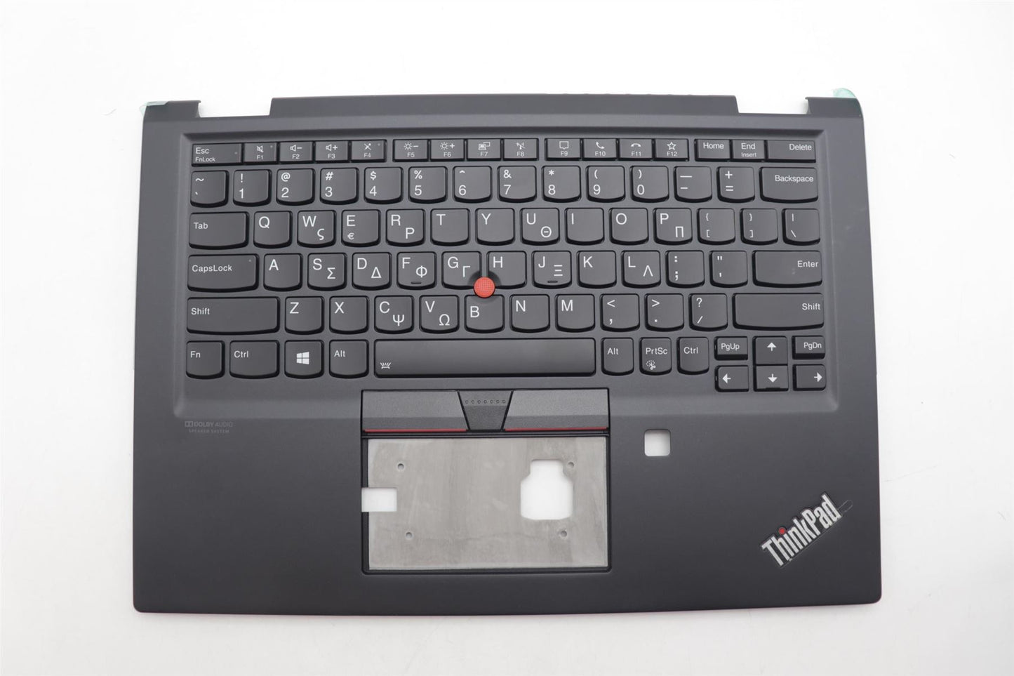 Lenovo Yoga X13 Gen 1 Palmrest Cover Keyboard Greek Black 5M10Y85786