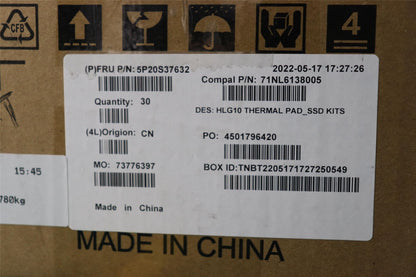 Lenovo Thermalpad C 82S9 SSD 10pcs 5P20S37632