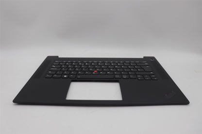 Lenovo ThinkPad P1 Gen 6 Palmrest Cover Keyboard UK Europe Black 5M11L88805