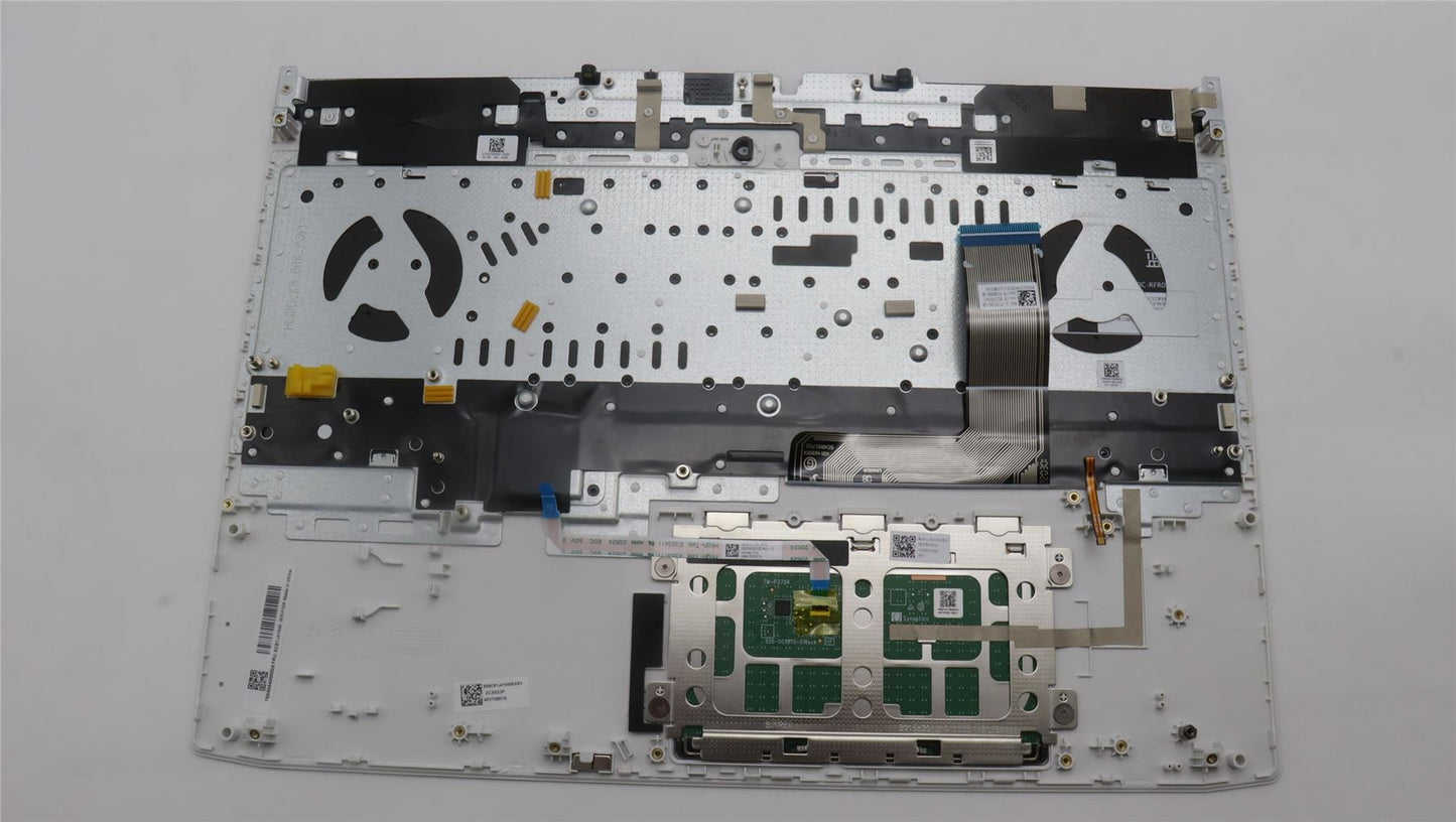 Lenovo IdeaPad 3 15ARH7 Palmrest Cover Touchpad Keyboard UK White 5CB1J41948