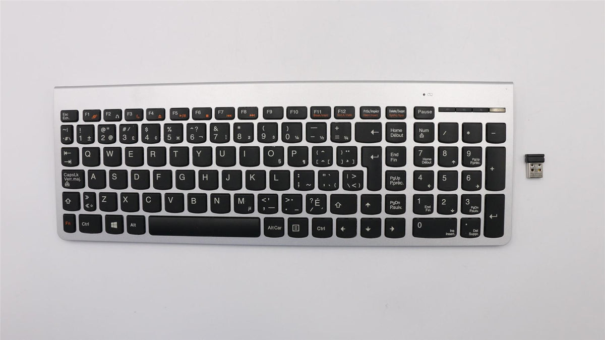 Lenovo Liteon SK-8861(EN-FR) 2.4G KB-improved8 English French Keyboard 25216269