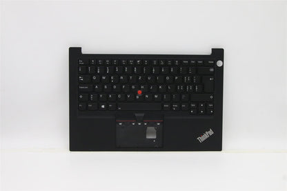 Lenovo ThinkPad E14 2 Keyboard Palmrest Top Cover Swiss Black Backlit 5M11A35117