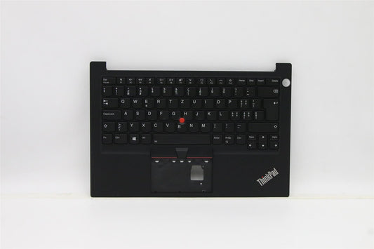 Lenovo ThinkPad E14 2 Keyboard Palmrest Top Cover Swiss Black Backlit 5M11A35117