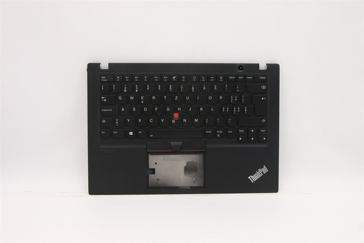 Lenovo ThinkPad T14s Keyboard Palmrest Top Cover Switzerland Black 5M10Z54216