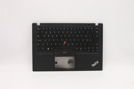 Lenovo ThinkPad T14s Keyboard Palmrest Top Cover Switzerland Black 5M10Z54216