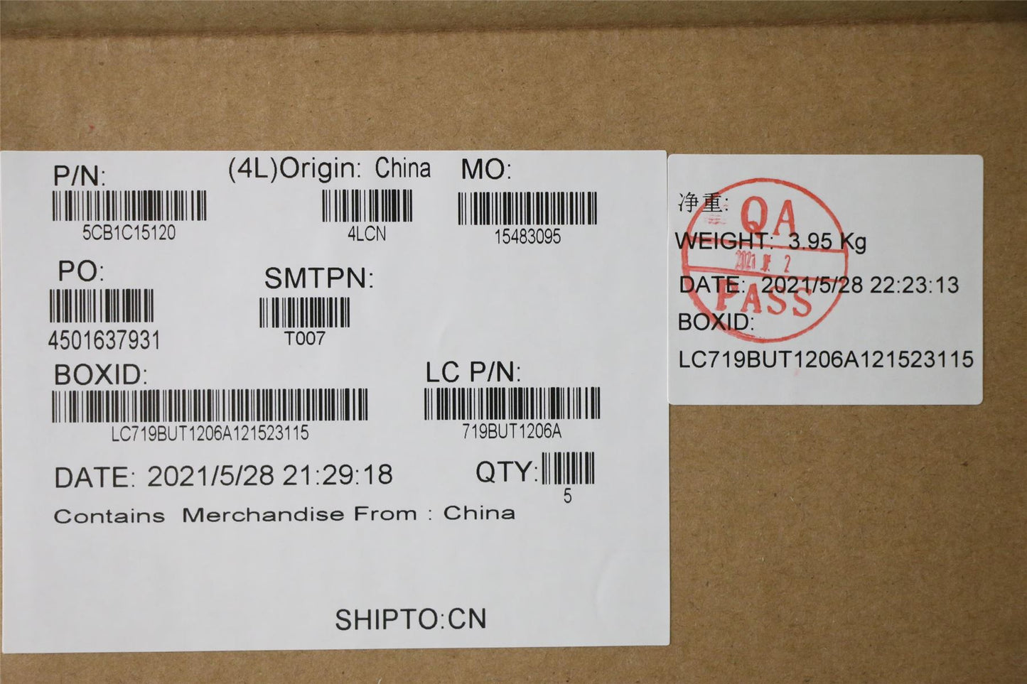 Lenovo Upper Case ASM_LA SPA L81X8FPPGDIS 5CB1C15120