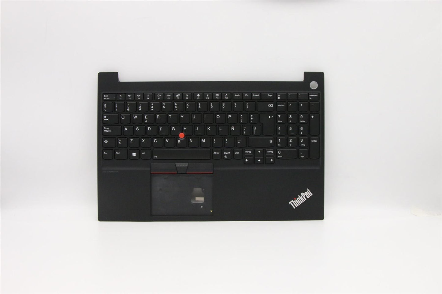 Lenovo ThinkPad E15 Keyboard Palmrest Top Cover Spanish Black Backlit 5M10V16901