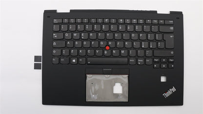 Lenovo Yoga X1 2nd Keyboard Palmrest Top Cover Italian Black Backlit 01HY819