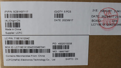 Lenovo Upper Case ASM_GER L82XL FP AB BL 5CB1K97117