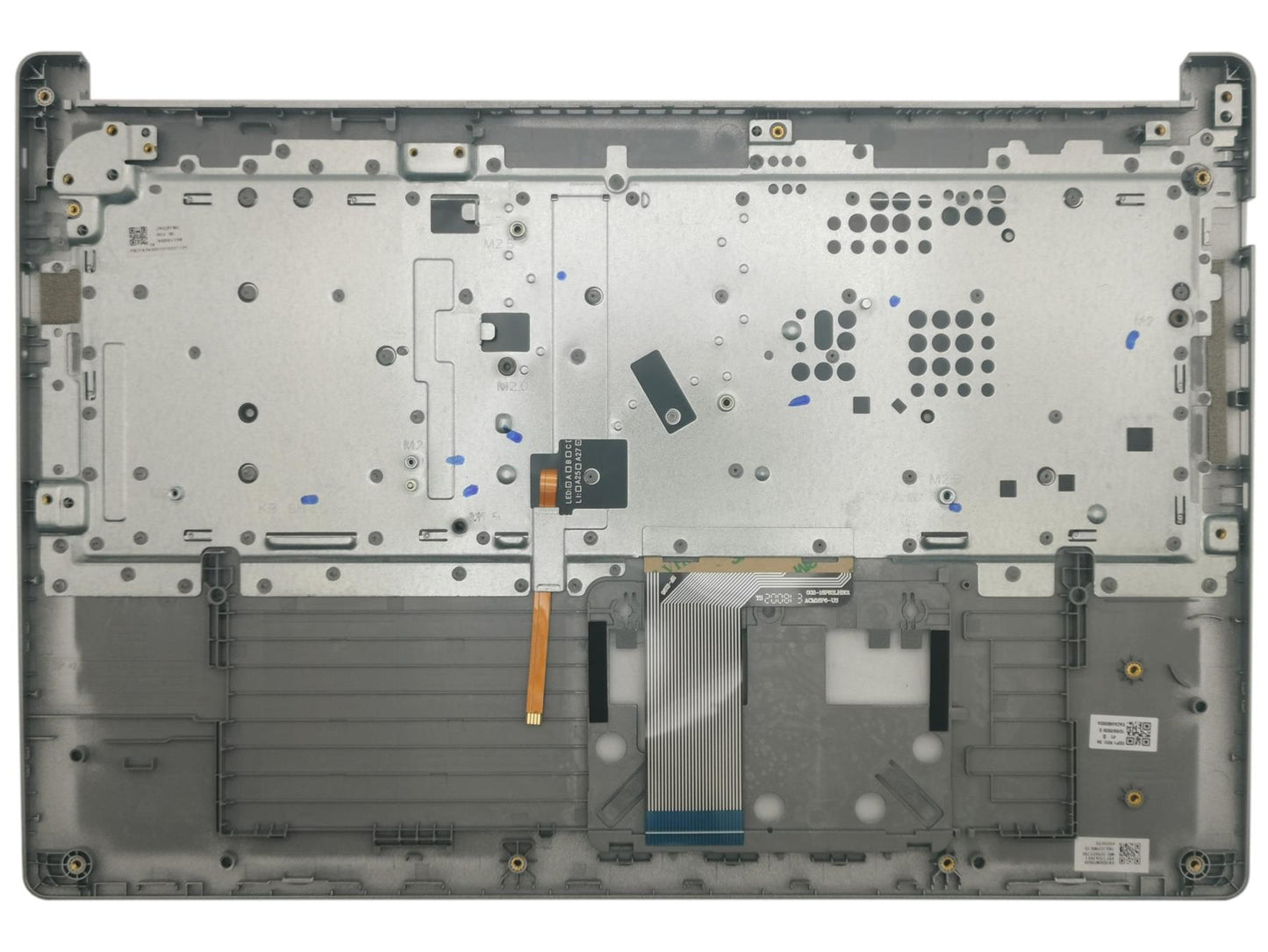 Acer Aspire A515-54 A515-54G Palmrest Cover Keyboard Silver Backlit 6B.HDGN7.060