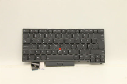 Lenovo ThinkPad T14 Gen 2 P14s Gen 2 Keyboard Danish Grey Backlit 5N21B08348