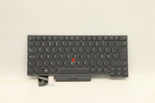 Lenovo ThinkPad T14 Gen 2 P14s Gen 2 Keyboard Danish Grey Backlit 5N21B08348