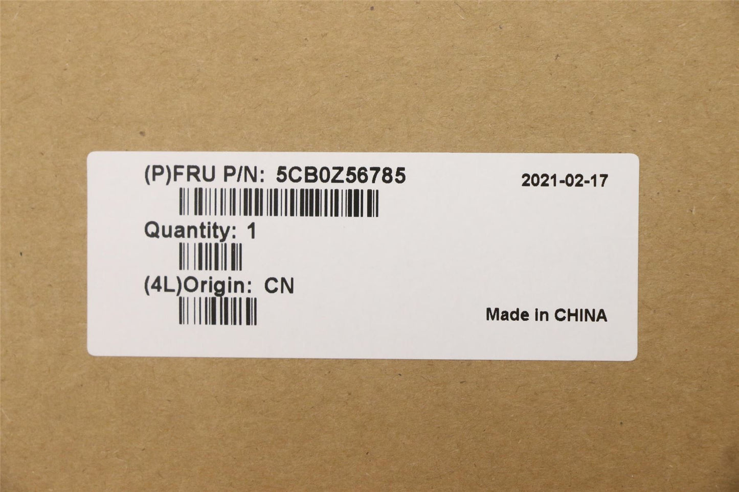 Lenovo Upper Case ASM_CH W 82GW IB 5CB0Z56785
