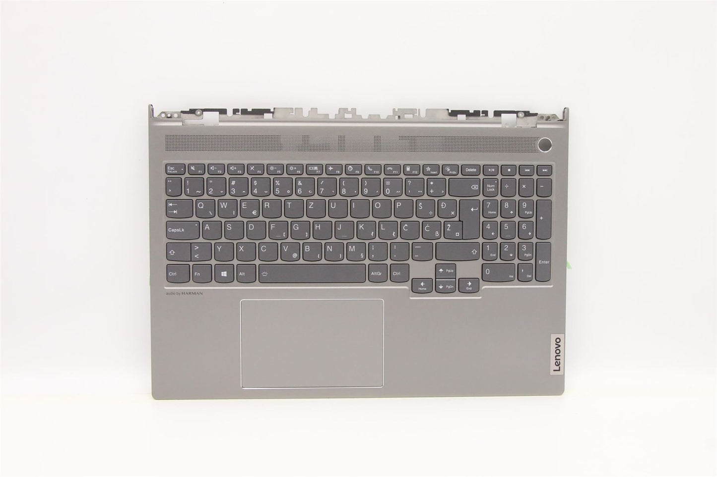 Lenovo ThinkBook 16p G2 ACH Palmrest Cover Touchpad Keyboard Grey 5CB1D04554