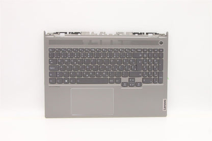 Lenovo ThinkBook 16p G2 ACH Palmrest Cover Touchpad Keyboard Grey 5CB1D04554