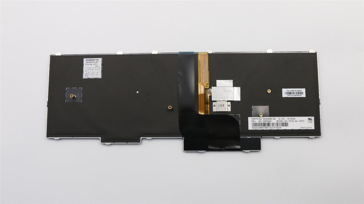 Genuine Lenovo ThinkPad P50 P70 Keyboard Thai Black Backlit 00PA322 00PA404