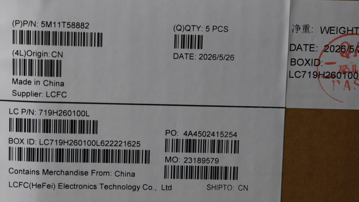 Lenovo MECH_ASM BKLT KB NP BK THAI PMX Keyboard 5M11T58882