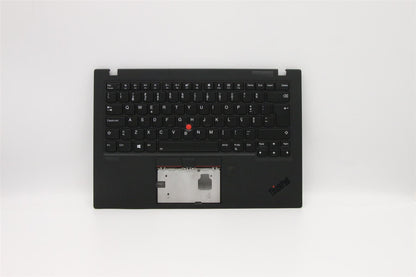 Lenovo ThinkPad X1 7th Gen Keyboard Palmrest Top Cover Portuguese 5M10W85899