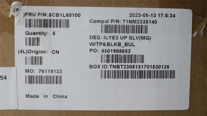 Lenovo Slim 5 16IRH8 5 16APH8 Palmrest Cover Touchpad Keyboard Silver 5CB1L60100