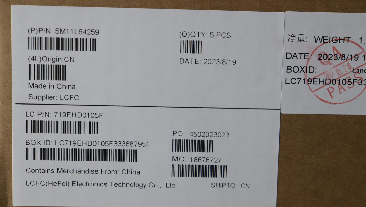 Lenovo ThinkPad X13 Gen 4 Keyboard Palmrest Top Cover Norwegian Black 5M11L64259