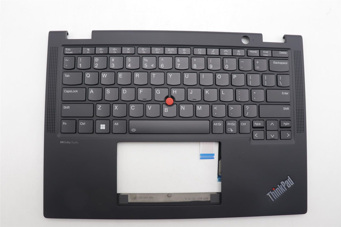 Lenovo ThinkPad X13 Gen 4 Palmrest Cover Keyboard US Europe Black 5M11L64105