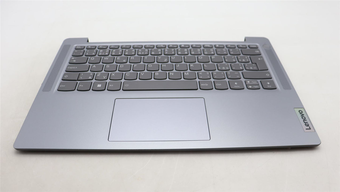 Lenovo IdeaPad 3 14IAH8 Palmrest Cover Touchpad Keyboard Arctic Grey 5CB1M46207