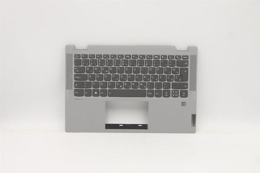 Lenovo IdeaPad 5-14ALC05 Palmrest Cover Keyboard Arabic Grey 5CB1C19408