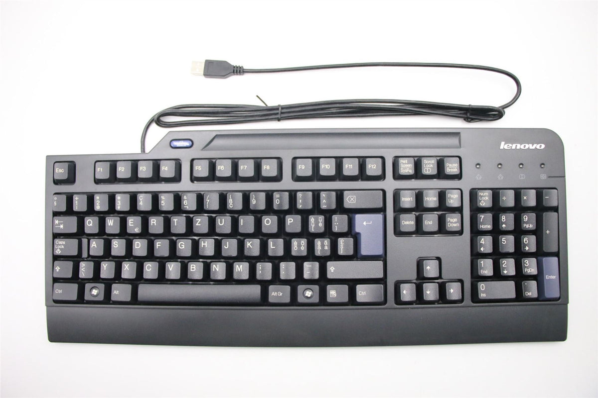 Lenovo USB SmartCard Swiss, F/G- Keyboard 03X8134