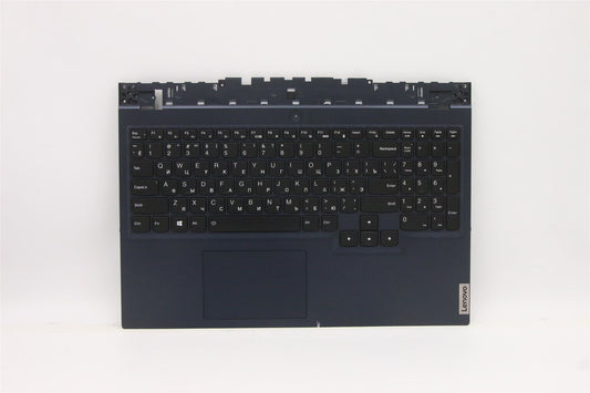 Lenovo Legion 5 15ITH6 Palmrest Cover Touchpad Keyboard Russian Blue 5CB1D10921