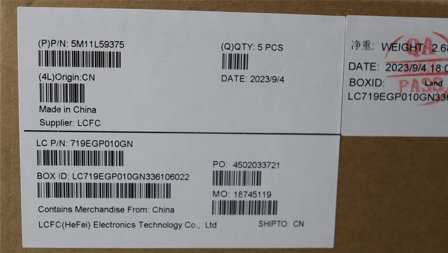 Lenovo ThinkPad T14s Gen 4 Keyboard Palmrest Top Cover Norwegian 5M11L59375