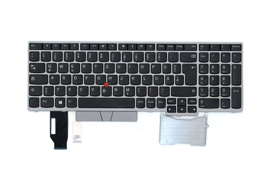 Lenovo ThinkPad E580 E590 Clavier Allemand Argent 01YN712