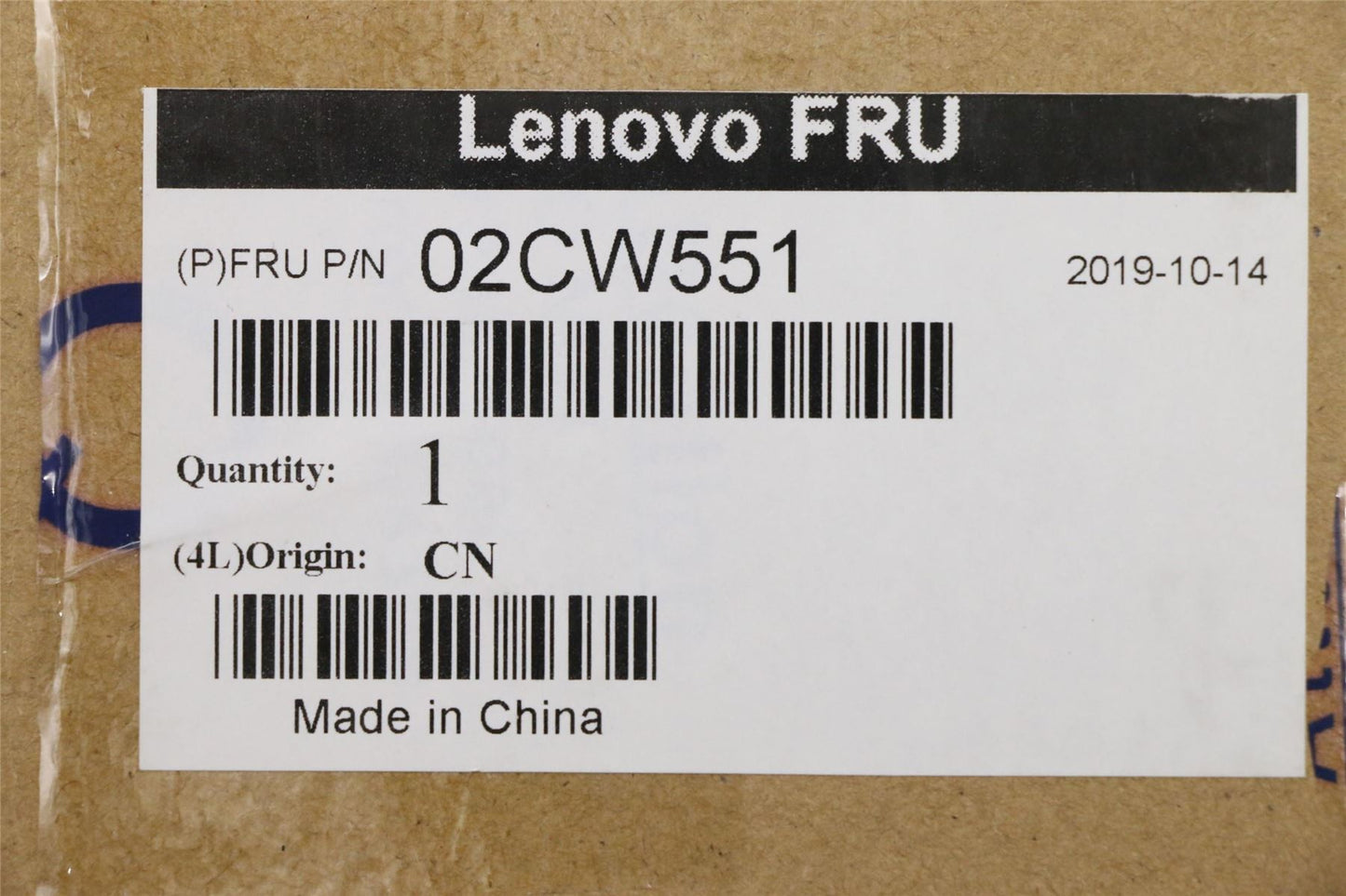 Lenovo MECH_ASM LX332 2070 Bracket kit 02CW551