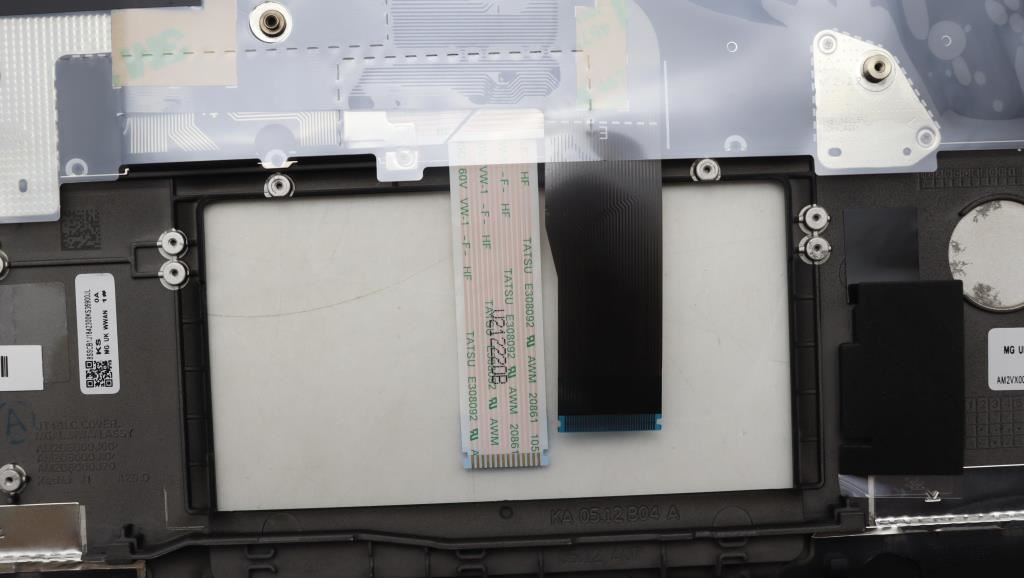 Lenovo ThinkPad T14s Gen 4 Keyboard Palmrest Top Cover Spanish LA 5M11L59519