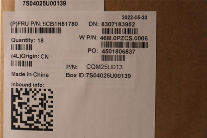 Lenovo ThinkPad L14 Gen 3 s LCD Cover Rear Back Housing Black 5CB1H81780