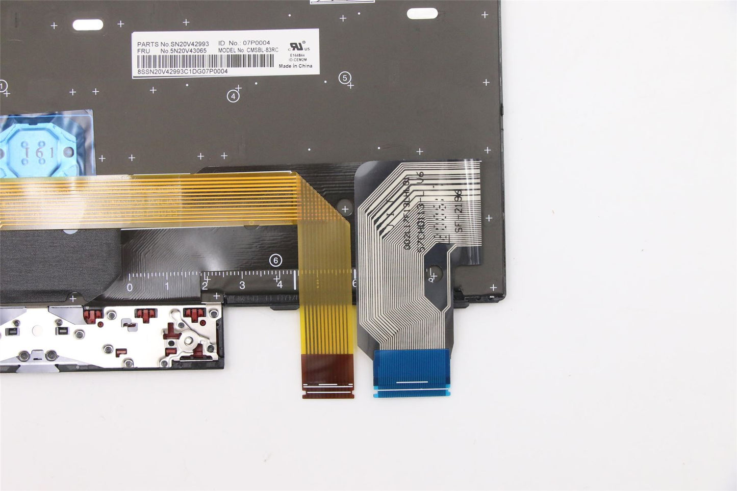 Lenovo ThinkPad X13 L13 Gen 2 s Keyboard Traditional Chinese Black 5N20V43209