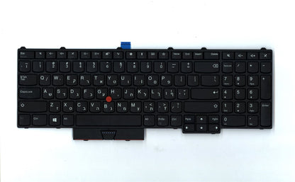 Lenovo ThinkPad P51 P71 Keyboard Icelandic Black 01HW255