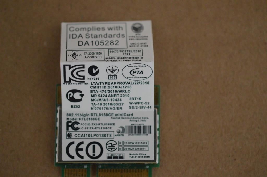 Lenovo S100C Card WO/BT CastleNet WiFi WLAN Board 90000518