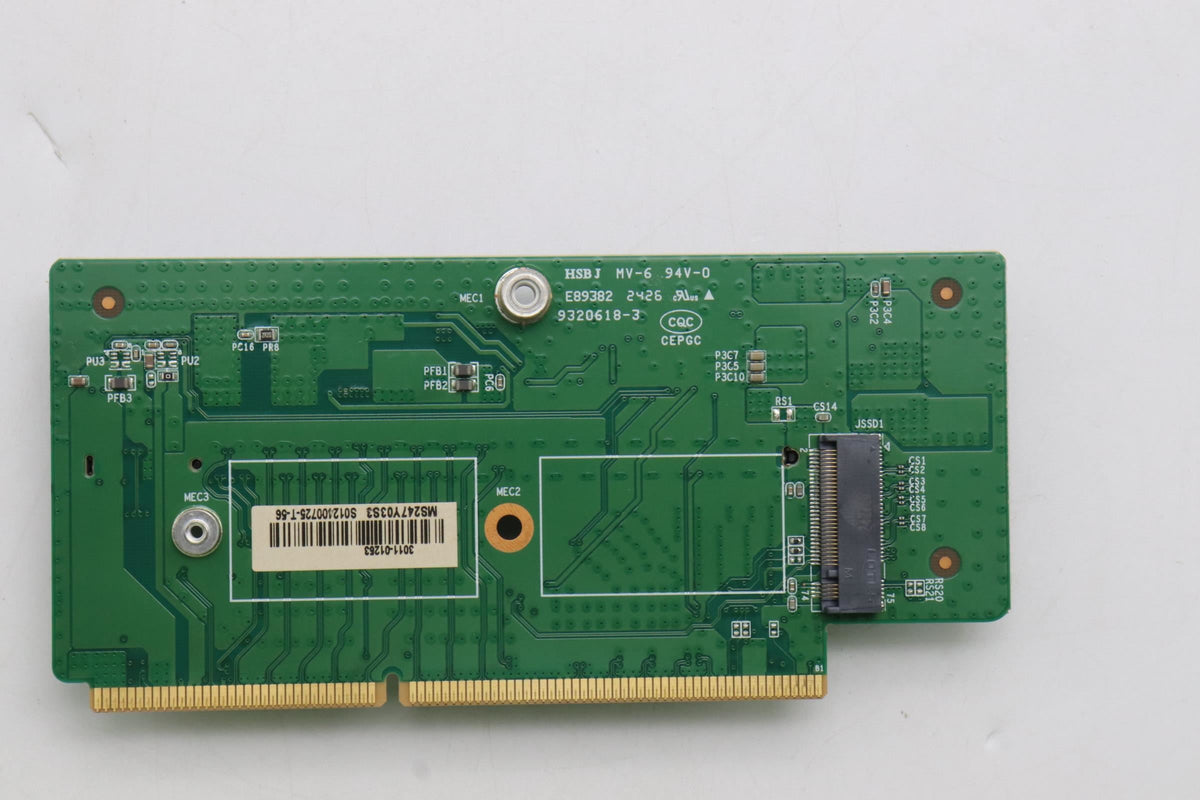Lenovo CARDPOP BLD TinyMax card 4060Ti Riser Board 5C50W32069