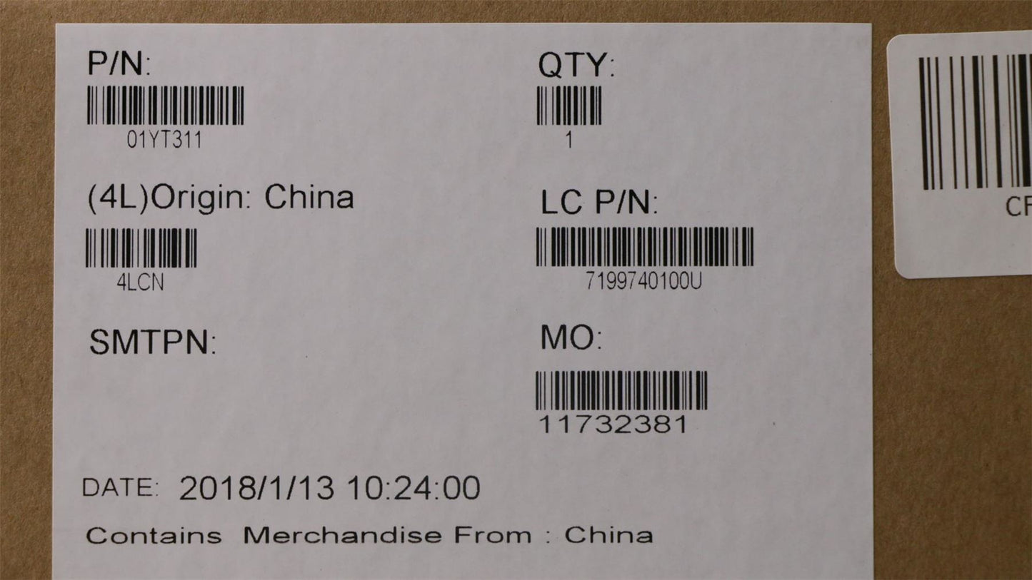 Lenovo COVER,A-Cover,WQ,LGD,IR CAM,SLV 01YT311