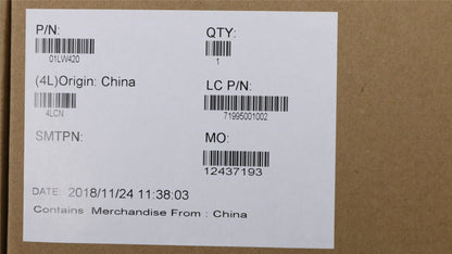 Lenovo FRU EE580_C cover SUB_ASSY_SR, CQ 01LW420